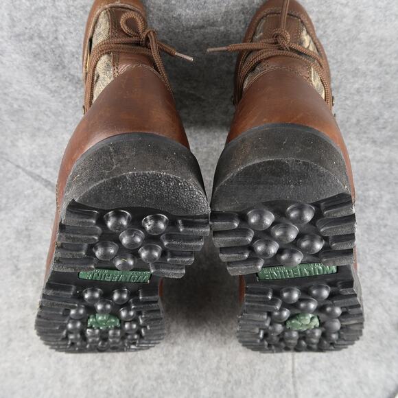 Wolverine Shoes Men 9.5 Boots Hunter Leather Camo Insulated Wide Width GTX Sport main image 13